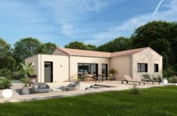 Maison+Terrain de 4 pièces avec 3 chambres à Lisle-sur-Tarn 81310 – 284392 € - PBRU-23-12-05-45