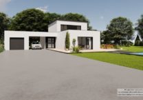 Maison+Terrain de 5 pièces avec 4 chambres à Fouesnant 29170 – 567600 € - FLANC-25-09-12-203