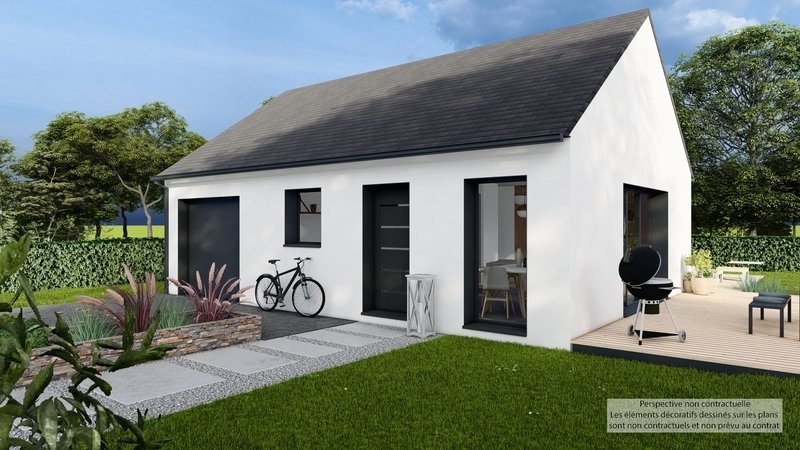 Maison+Terrain de 4 pièces avec 3 chambres à Treflez 29430 – 222290 € - RGOB-23-11-08-27