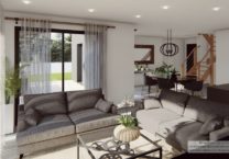 Maison+Terrain de 5 pièces avec 4 chambres à Fouesnant 29170 – 507600 € - FLANC-25-09-12-209