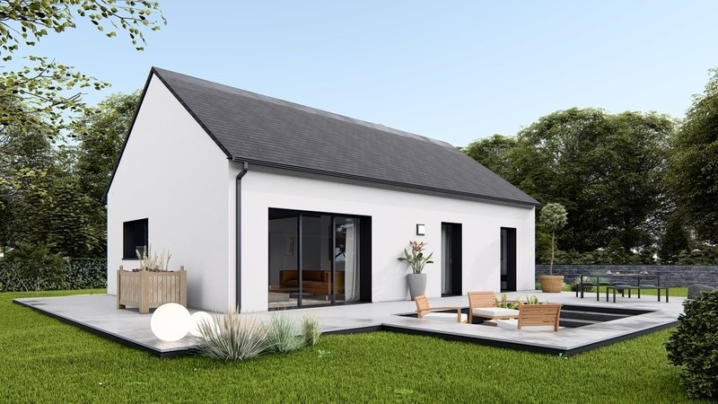 Maison+Terrain de 4 pièces avec 3 chambres à Chateaubourg 35220 – 303754 € - YGIL-23-09-15-58