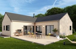 Maison+Terrain de 5 pièces avec 3 chambres à Treflez 29430 – 244440 € - CDER-25-08-14-35