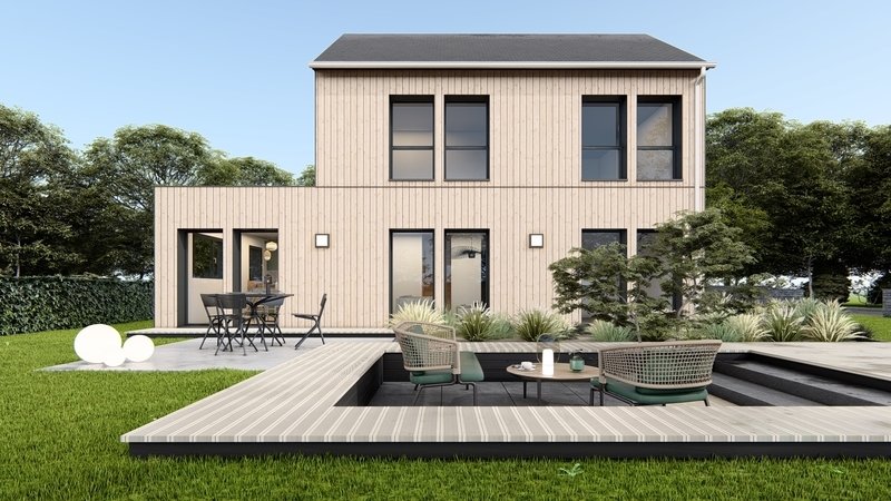 Maison+Terrain de 5 pièces avec 3 chambres à Plouescat 29430 – 285274 € - CDER-23-09-18-3