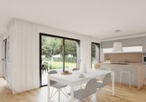 Maison+Terrain de 6 pièces avec 4 chambres à Plogastel-Saint-Germain 29710 – 297915 € - MBE-25-07-24-54
