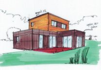 Maison+Terrain de 6 pièces avec 4 chambres à Plogastel-Saint-Germain 29710 – 297915 € - MBE-25-07-24-54
