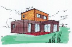 Maison+Terrain de 6 pièces avec 4 chambres à Plogastel-Saint-Germain 29710 – 297915 € - MBE-25-07-24-54