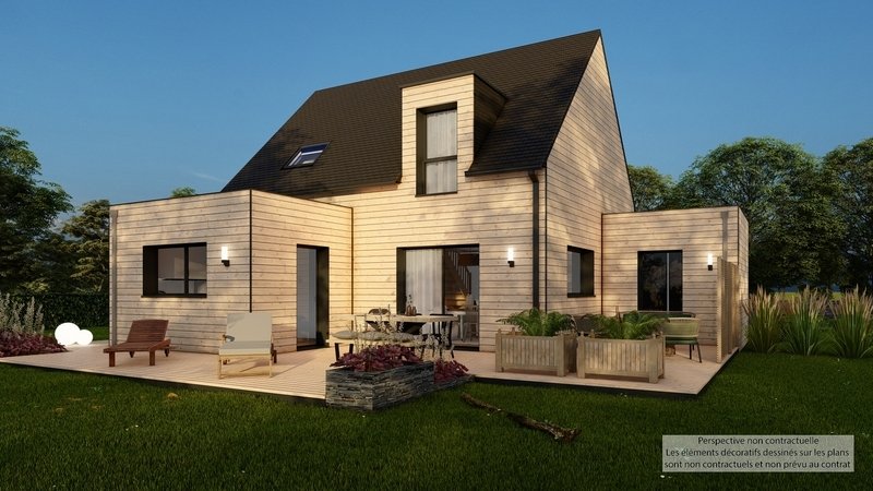 Maison+Terrain de 5 pièces avec 4 chambres à Saint-Jean-Trolimon 29120 – 335962 € - MBE-24-04-23-8