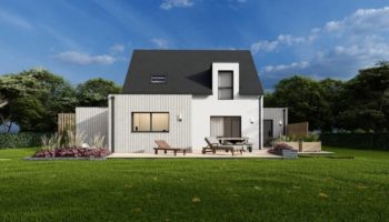 Maison+Terrain de 5 pièces avec 4 chambres à Ergue-Gaberic 29500 – 303000 € - MBE-26-03-04-20