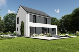 Maison+Terrain de 6 pièces avec 4 chambres à Guimaec 29620 – 296500 € - CDER-25-06-11-30