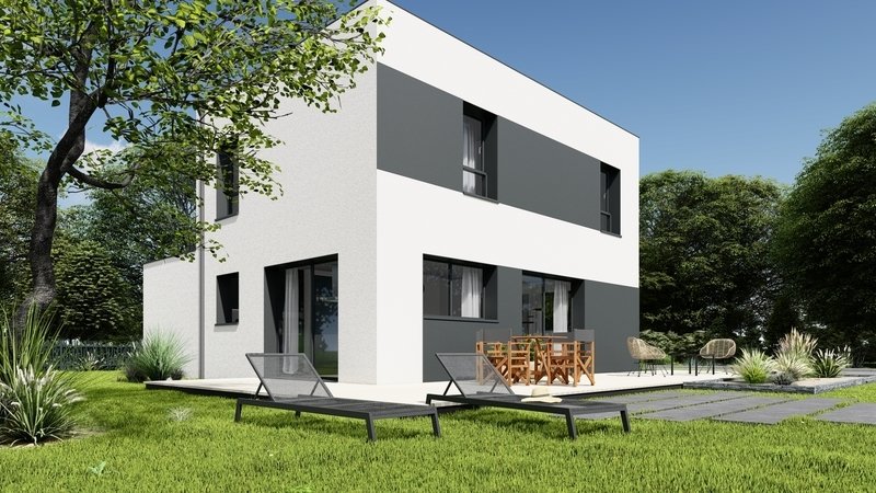 Maison+Terrain de 4 pièces avec 3 chambres à Langrolay-sur-Rance 22490 – 360975 € - BONE-24-04-23-10