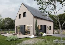 Maison+Terrain de 6 pièces avec 4 chambres à Lampaul-Guimiliau 29400 – 234530 € - CDER-25-06-06-42
