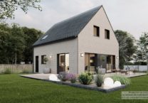 Maison+Terrain de 6 pièces avec 4 chambres à Lampaul-Guimiliau 29400 – 234530 € - CDER-25-06-06-42