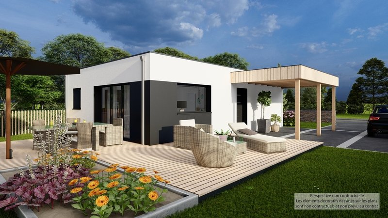 Maison+Terrain de 3 pièces avec 2 chambres à Benodet 29950 – 344641 € - FLANC-24-04-15-13