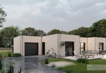 Maison+Terrain de 4 pièces avec 3 chambres à Pluvigner 56330 – 316000 € - RQU-25-06-17-3