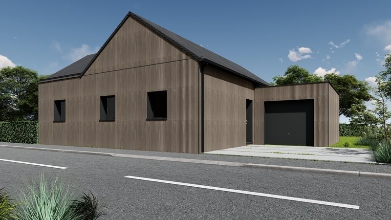 Maison+Terrain de 5 pièces avec 3 chambres à Plougonven 29640 – 255868 € - CDER-24-04-08-12