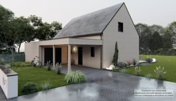 Maison+Terrain de 5 pièces avec 3 chambres à Rosporden 29140 – 355600 € - FLANC-25-09-12-132