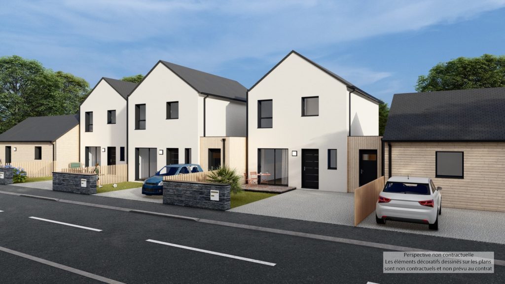 Maison+Terrain de 4 pièces avec 3 chambres à Montauban-de-Bretagne 35360 – 222500 € - HHE-25-02-24-35