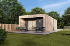 Maison+Terrain de 3 pièces avec 2 chambres à Ergue-Gaberic 29500 – 153880 € - FLANC-25-04-02-17