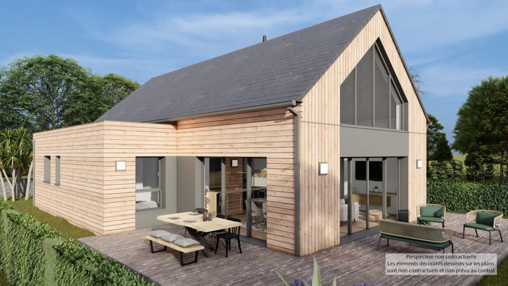Maison+Terrain de 5 pièces avec 3 chambres à PLOUGUERNEAU 29880 – 331000 € - PBE-25-05-06-15