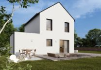 Maison+Terrain de 4 pièces avec 3 chambres à L&rsquo;Hermitage 35590 – 249482 € - MAMO-26-03-31-18