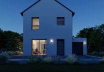 Maison+Terrain de 4 pièces avec 3 chambres à L&rsquo;Hermitage 35590 – 249482 € - MAMO-26-03-31-18