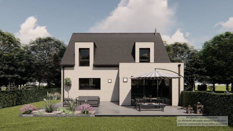 Maison+Terrain de 4 pièces avec 3 chambres à Ploeren 56880 – 466000 € - RQU-26-06-02-52