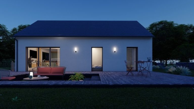 Maison+Terrain de 4 pièces avec 3 chambres à LESNEVEN 29260 – 208800 € - JUMI-26-06-25-283