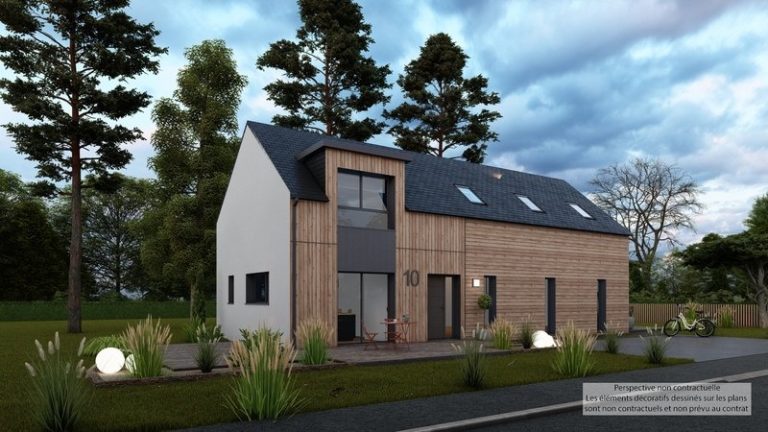 Maison+Terrain de 4 pièces avec 3 chambres à Locmiquelic 56570 – 394789 € - MADR-26-03-17-76