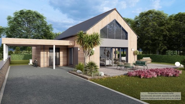 Maison+Terrain de 4 pièces avec 3 chambres à Locmiquelic 56570 – 429789 € - MADR-26-03-17-74