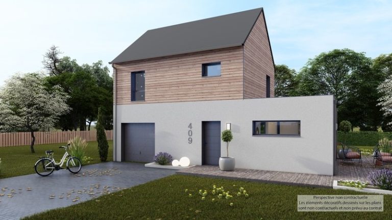 Maison+Terrain de 5 pièces avec 4 chambres à Pont-Scorff 56620 – 328900 € - MADR-26-03-17-91