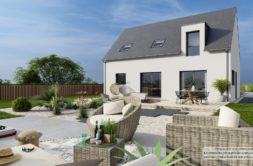 Maison+Terrain de 6 pièces avec 4 chambres à Guimaec 29620 – 259500 € - CDER-25-05-09-47