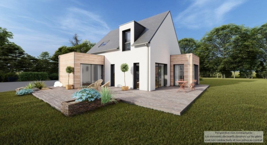 Maison+Terrain de 6 pièces avec 4 chambres à Brech 56400 – 383500 € - BS-25-07-17-1