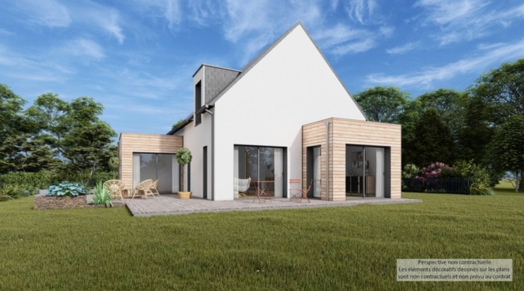 Maison+Terrain de 6 pièces avec 4 chambres à Brech 56400 – 383500 € - BS-25-07-17-1