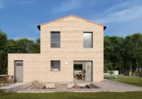 Maison+Terrain de 4 pièces avec 3 chambres à Bonrepos-sur-Aussonnelle 31470 – 263000 € - VIMA-25-07-15-27