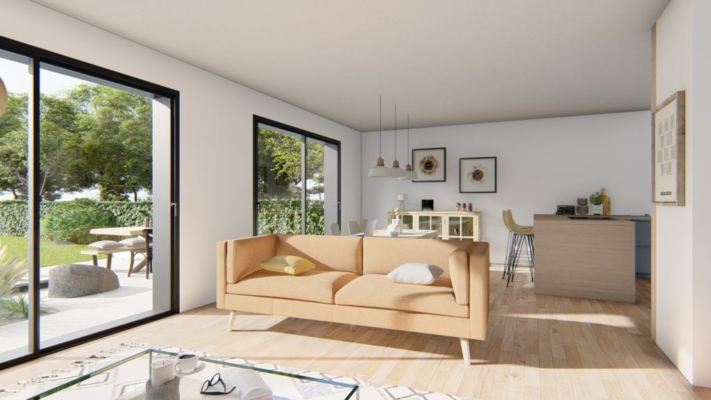 Maison+Terrain de 4 pièces avec 3 chambres à Quessoy 22120 – 210320 € - YLM-25-08-18-78