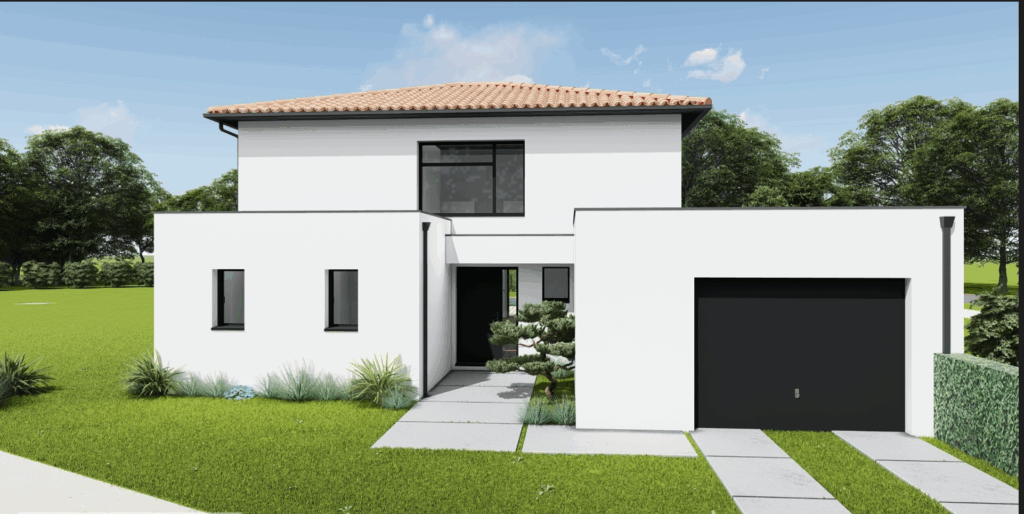 Maison+Terrain de 7 pièces avec 5 chambres à Reze 44400 – 576060 € - JLD-25-12-22-36