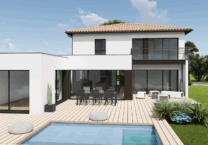 Maison+Terrain de 7 pièces avec 5 chambres à Reze 44400 – 576060 € - JLD-25-12-22-36