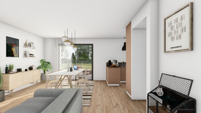 Maison+Terrain de 5 pièces avec 3 chambres à Ploeren 56880 – 411000 € - RQU-26-06-02-51