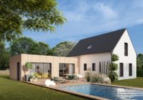 Maison+Terrain de 5 pièces avec 4 chambres à Kervignac 56700 – 469495 € - MADR-25-09-11-2