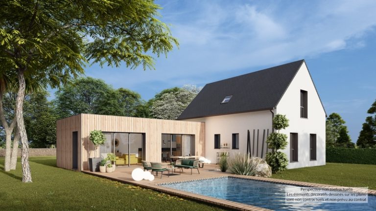 Maison+Terrain de 5 pièces avec 4 chambres à Locmiquelic 56570 – 424789 € - MADR-26-03-17-63