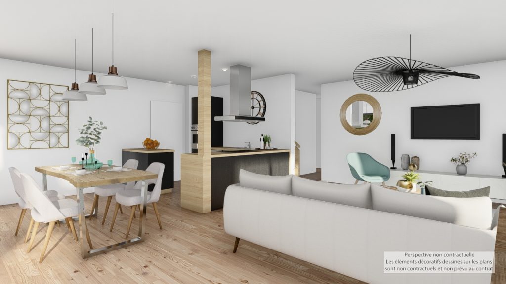 Maison+Terrain de 5 pièces avec 4 chambres à Fouesnant 29170 – 425000 € - FLANC-25-11-07-4