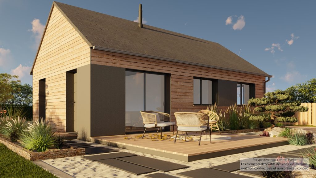 Maison+Terrain de 4 pièces avec 3 chambres à Plougonven 29640 – 191925 € - CDER-25-09-26-1