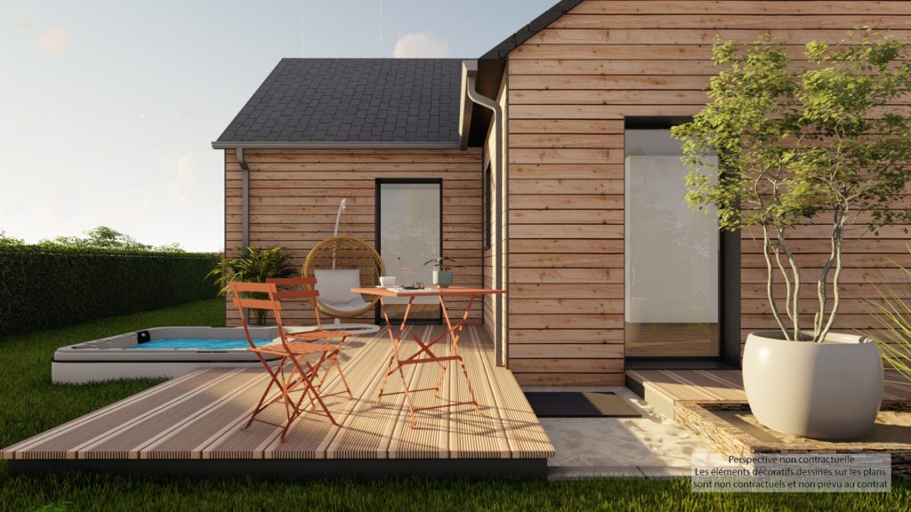 Maison+Terrain de 4 pièces avec 3 chambres à Plougonven 29640 – 191925 € - CDER-25-09-26-1