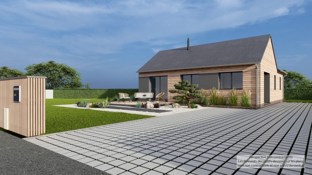 Maison+Terrain de 4 pièces avec 3 chambres à Plougonven 29640 – 191925 € - CDER-25-09-26-1