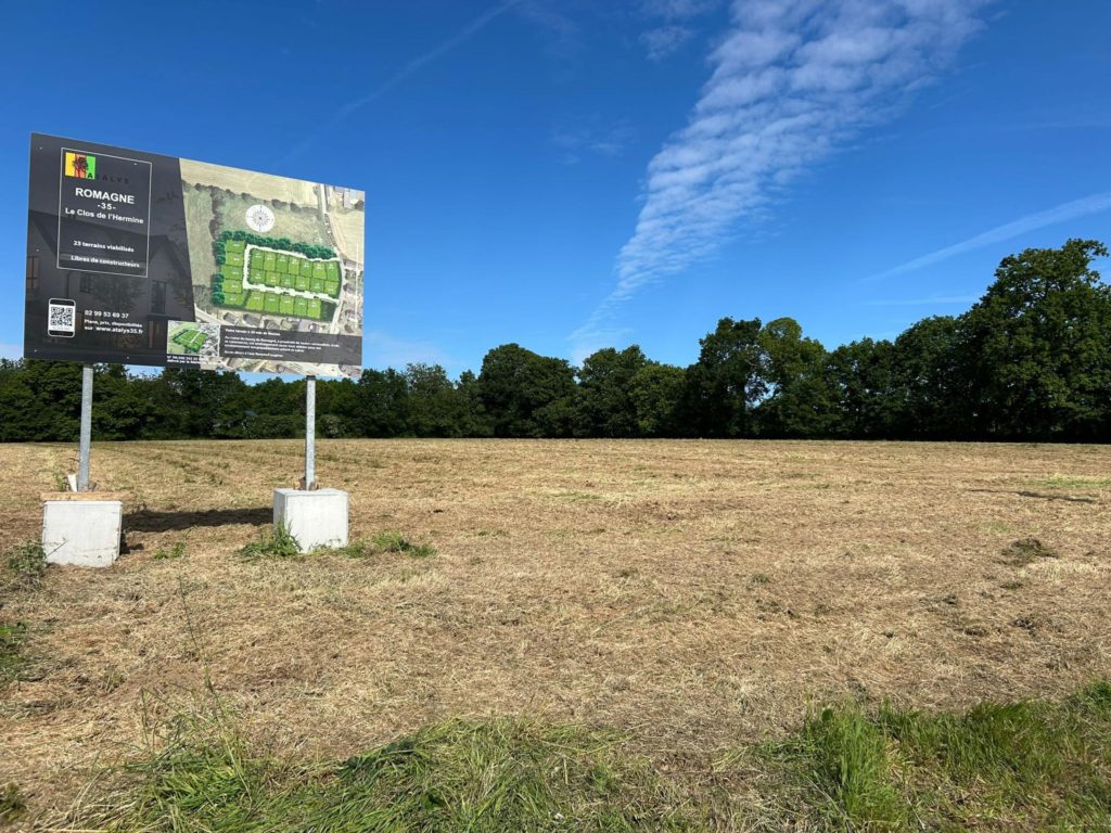 Terrain à Romagne 35133 516m2 69500 € - PABU-25-09-19-5