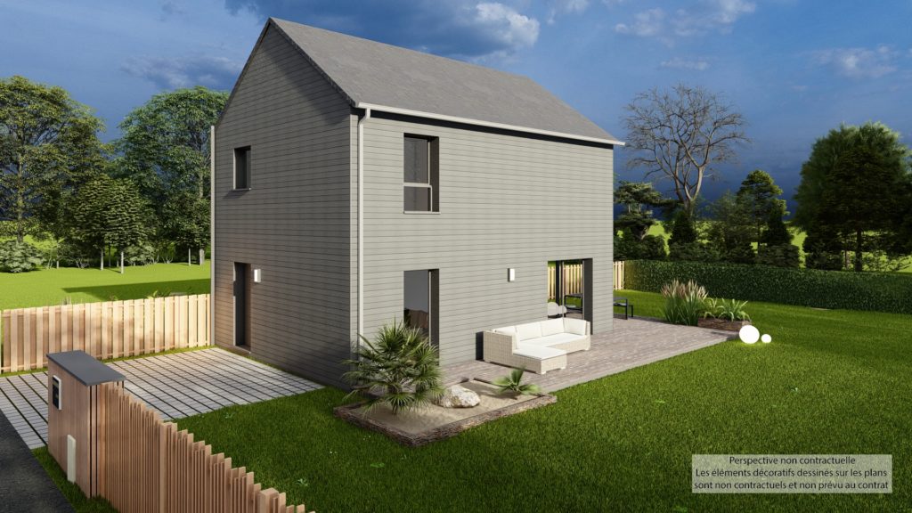 Maison+Terrain de 4 pièces avec 3 chambres à Lassy 35580 – 212500 € - ABRE-25-09-23-17