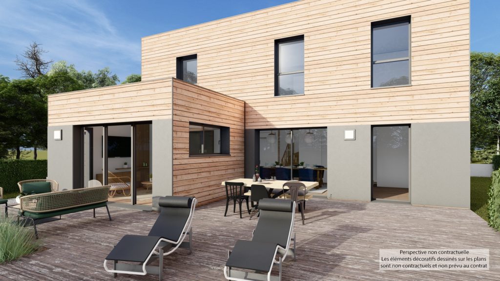 Maison+Terrain de 5 pièces avec 4 chambres à Betton 35830 – 396000 € - HHE-25-09-29-22
