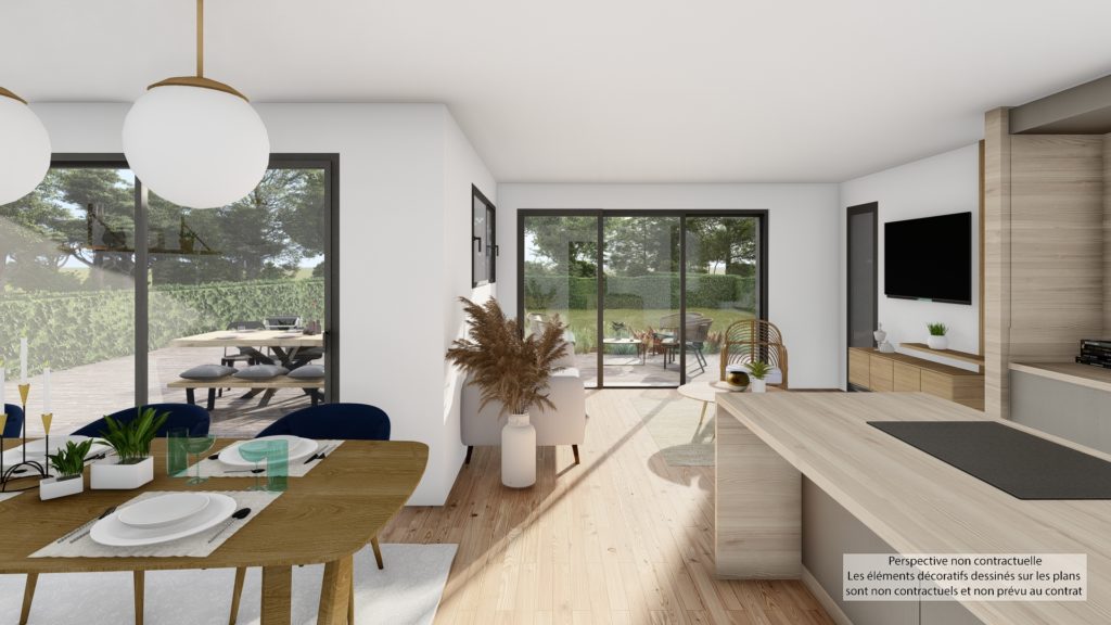 Maison+Terrain de 5 pièces avec 4 chambres à Betton 35830 – 396000 € - HHE-25-09-29-22