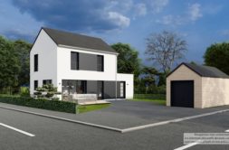 Maison+Terrain de 4 pièces avec 3 chambres à Chanteloup 35150 – 271000 € - PABU-25-10-13-21