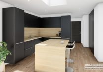 Maison+Terrain de 4 pièces avec 3 chambres à Domagne 35113 – 318000 € - PABU-25-10-20-52